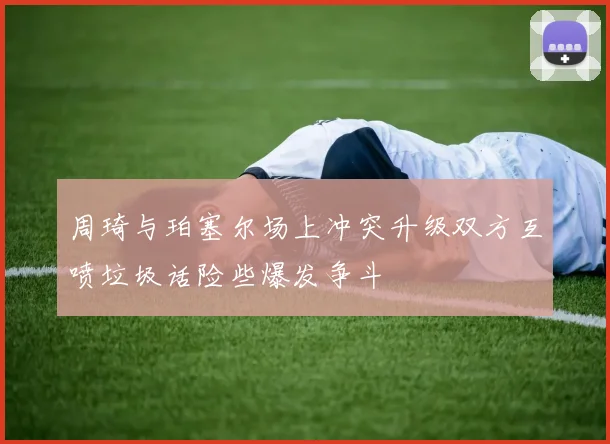 周琦与珀塞尔场上冲突升级双方互喷垃圾话险些爆发争斗