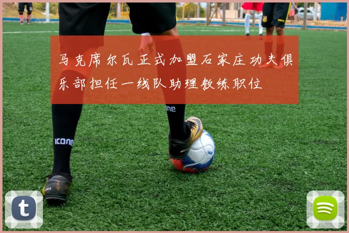 马克席尔瓦正式加盟石家庄功夫俱乐部担任一线队助理教练职位